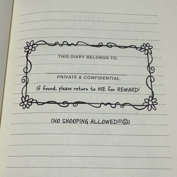 Dork Diaries OMG! All About Me Diary - Blue - Picture 3 of 4